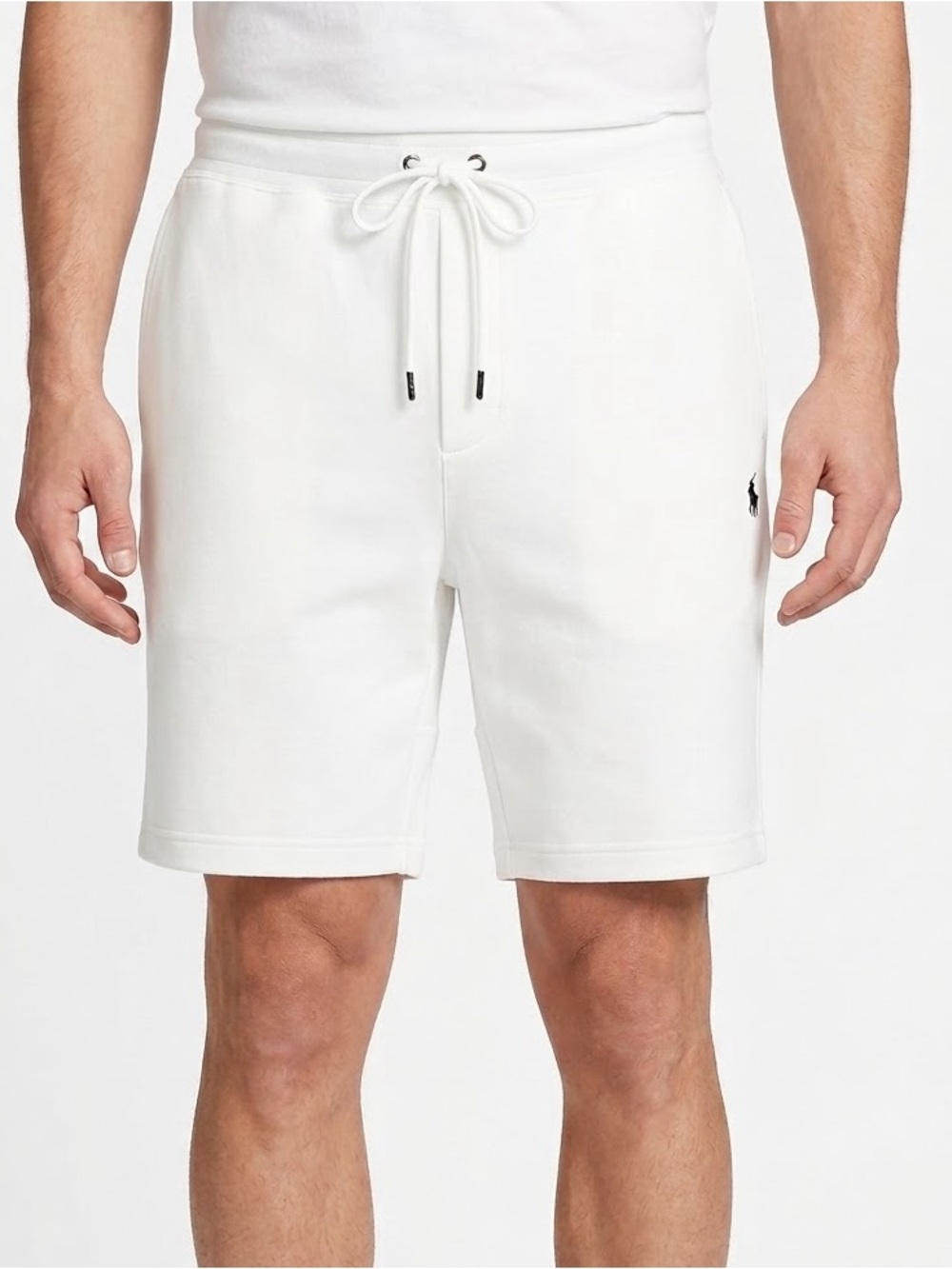 Polo Ralph Lauren Double Knit Shorts Mens 3XB Big Tall White NWT $110